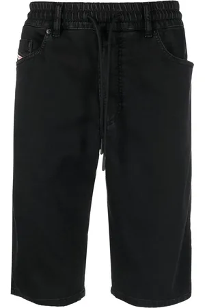 Diesel Bermuda en jean à coupe droite
