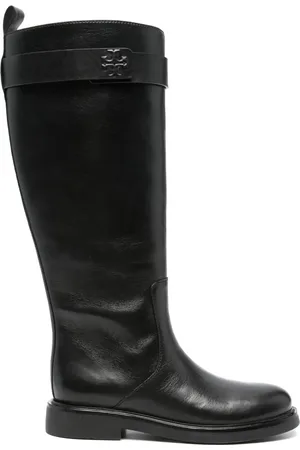 Tory Burch Bottes Double T à bout en amande