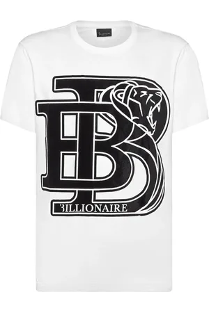 BILLIONAIRE T-shirt en coton à logo imprimé