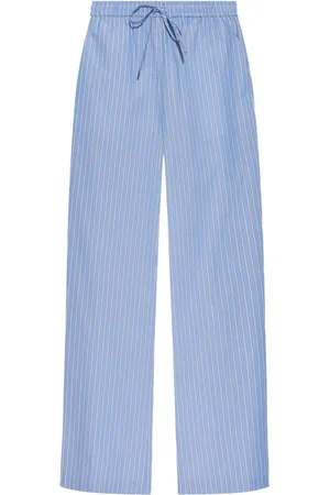 Marni Pantalon en coton à rayures