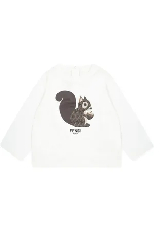 Fendi T-shirt à logo imprimé