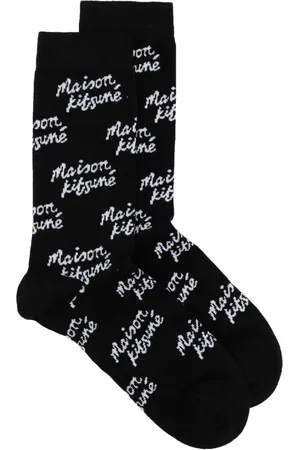 Maison Kitsuné Chaussettes à motif monogrammé