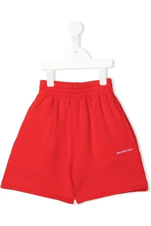 Balenciaga Short de sport à logo imprimé