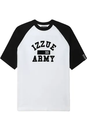 Izzue T-shirt en coton à logo imprimé