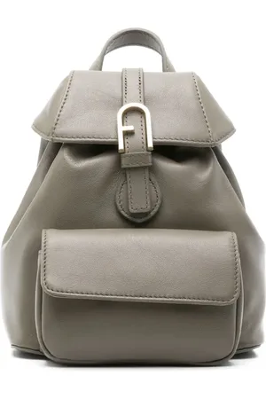 Furla Sac à dos en cuir à boucle logo