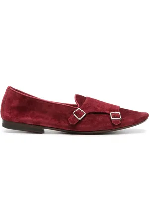 HENDERSON BARACCO Mocassins en daim à boucles