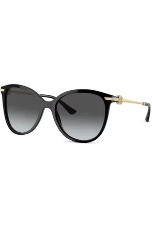 Bvlgari Oversized round frame sunglasses