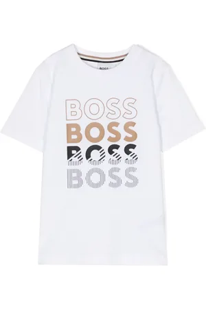 HUGO BOSS T-shirt en jersey à logo imprimé