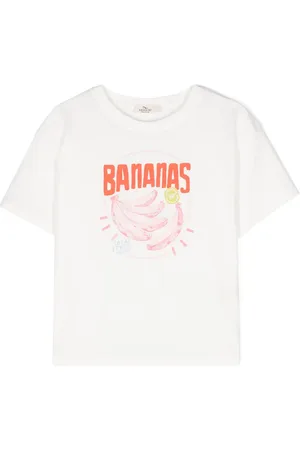 Le pandorine T-shirt en coton à imprimé graphique