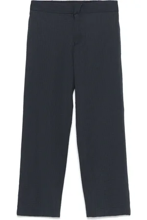 Emporio Armani Pantalon en seersucker