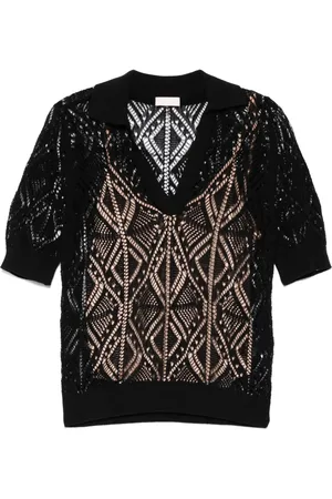 Liu Jo T-shirt en dentelle