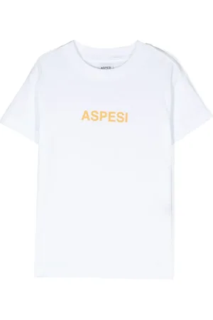 Aspesi T-shirt en coton à logo imprimé