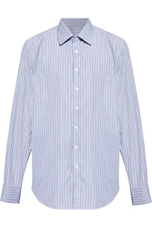 Etro Chemise en popeline à rayures