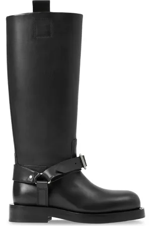 Burberry Bottes Saddle en cuir
