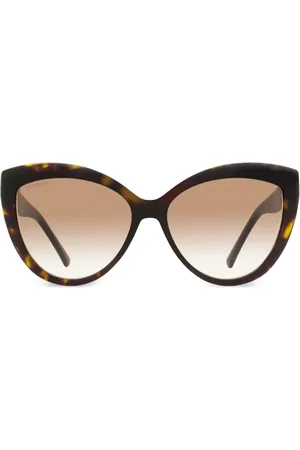 Jimmy Choo Lunettes de soleil Sinnie à monture papillon