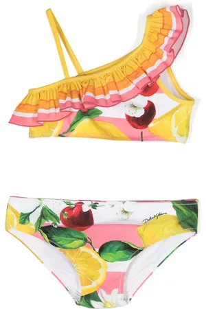Dolce & Gabbana Bikini fleuri à une épaule