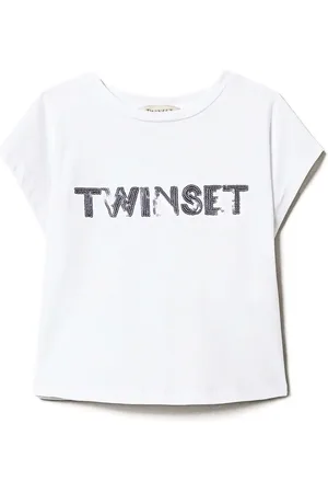 Twin-Set T-shirt à logo appliqué