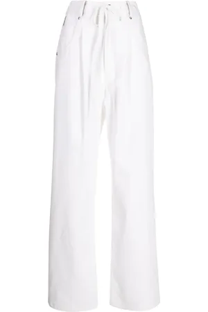 GOEN.J Pantalon ample à empiècements contrastants