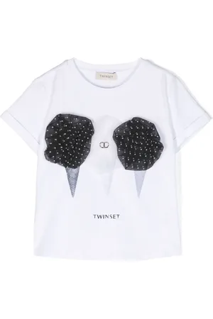 Twin-Set T-shirt à imprimé Ice Cream