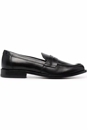 Scarosso Harper leather penny loafers