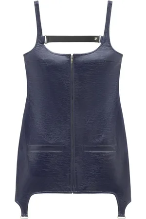 Courrèges Robe à fermeture zippée