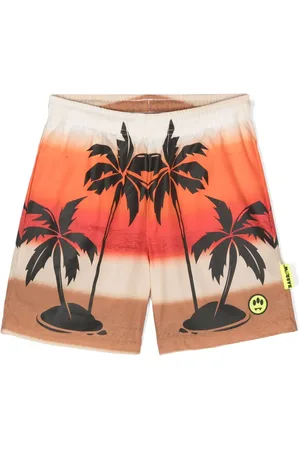 BARROW Short à imprimé palmier