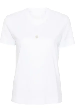 Givenchy T-shirt à logo 4G brodé