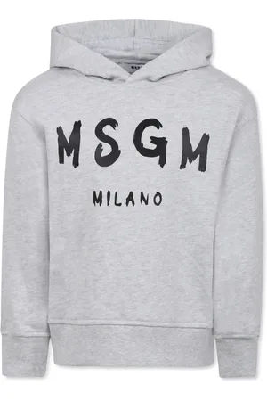 Msgm Hoodie à logo imprimé