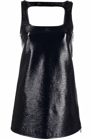 Courrèges Robe courte à design sans manches