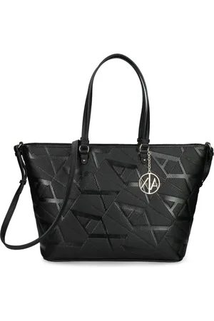 Armani Exchange Sac cabas à logo imprimé