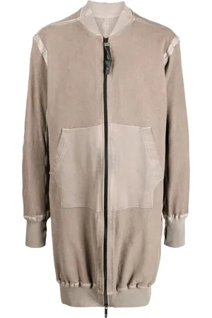 ISAAC SELLAM EXPERIENCE Manteau mi-long à détails de coutures