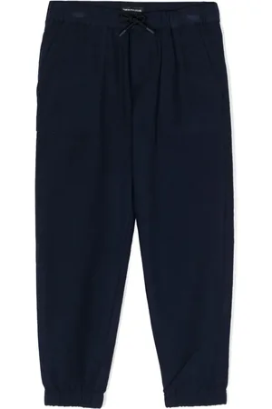 Emporio Armani Pantalon à patch logo