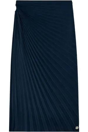 Kenzo Jupe mi-longue à design plissé