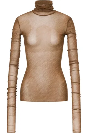 Serafini Chemise à effet de semi-transparence