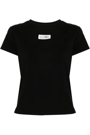 Maison Margiela T-shirt en coton à patch logo