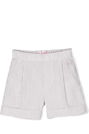 Il gufo Short en coton à rayures