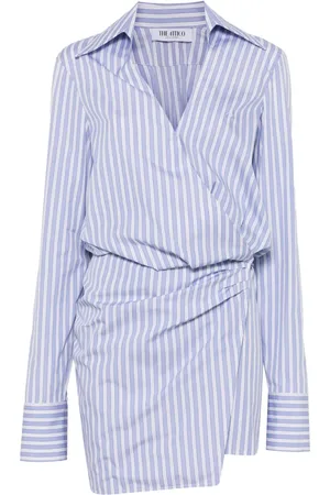 The Attico Robe courte à rayures