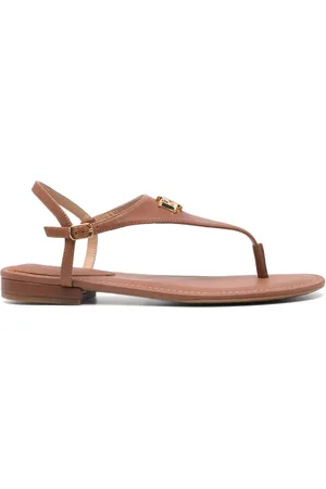 Ralph Lauren Sandales Ellington en cuir