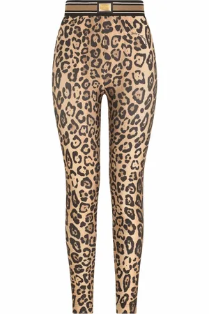 Dolce & Gabbana Legging à imprimé léopard