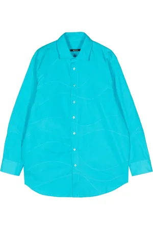 Botter Chemise en coton à fines rayures