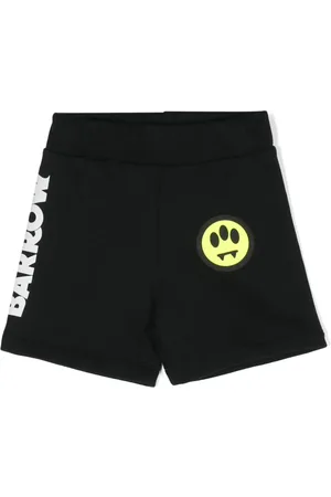 BARROW Short en coton à logo imprimé