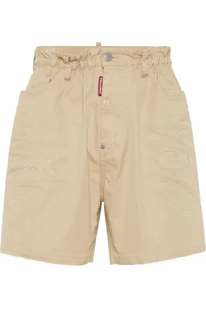 Dsquared2 Short en coton à coutures contrastantes