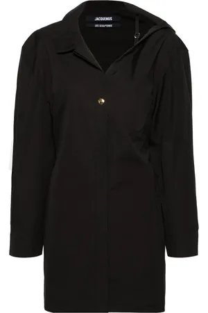 Jacquemus Robe courte à col asymétrique
