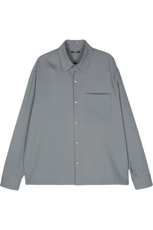 Balmain Chemise à boutons embossés