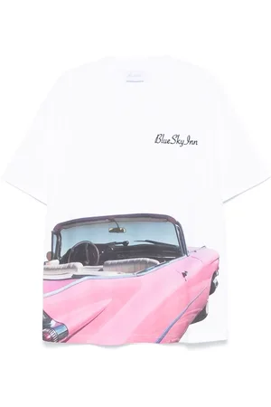 BLUE SKY INN T-shirt Pink Car