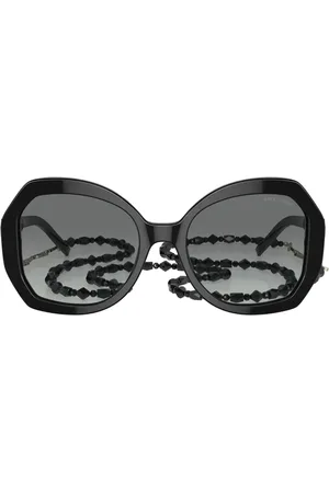 Giorgio Armani Lunettes de soleil à monture oversize