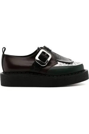 Charles Jeffrey Loverboy X George Cox chaussures en cuir à plateforme