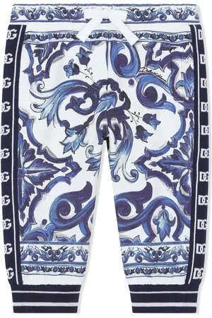 Dolce & Gabbana Pantalon de jogging à imprimé Majolica