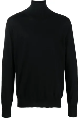 Jil Sander Pull en maille fine à col roulé