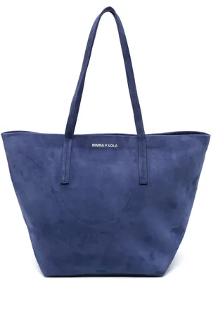 Bimba y Lola Grand sac porté épaule Arch en daim